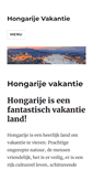 Mobile Screenshot of hongarijevakantie.net